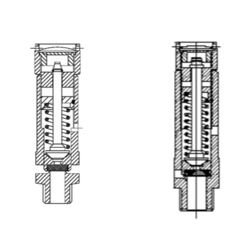 Soupape de sûreté 8,5bar 10mm 1/2"